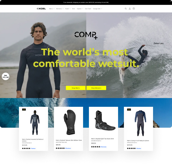 shopify theme integration